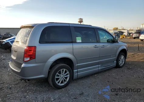 2016 Dodge Grand Caravan Sxt из США, поврежденный, VIN 2C4RDGCGXGR351527